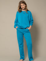 MILLA - RELAXED FIT JOGGER PANTS IN SKY BLUE